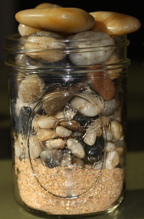 Rocks in a jar